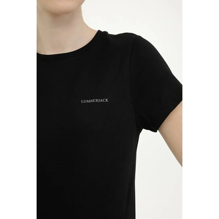 LUMBERJACK W-CT122 BASIC NECK 101339634 BAYAN T-SHIRT