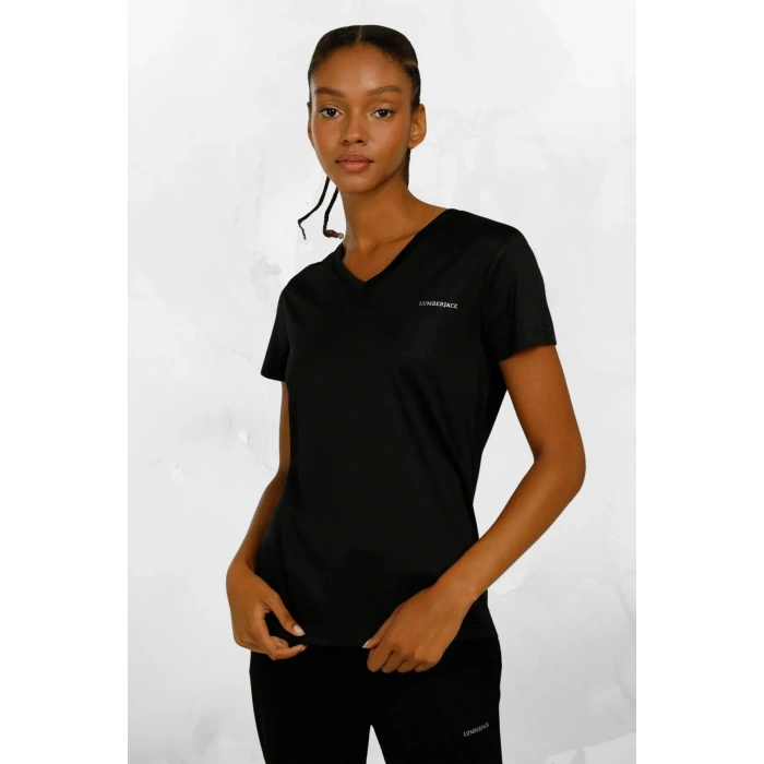 LUMBERJACK BAYAN T-SHIRT SIYAH 101503829