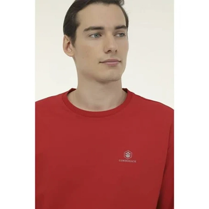 LUMBERJACK 102024367 MB-SN75 C NECK SW 5PR SWEATSHİRT