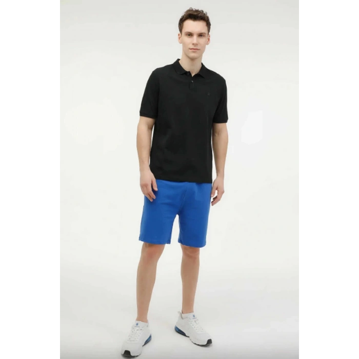 Lumberjack 5M MB CT953 POLO T SH 5FX Erkek Tişört Siyah A10193953308010