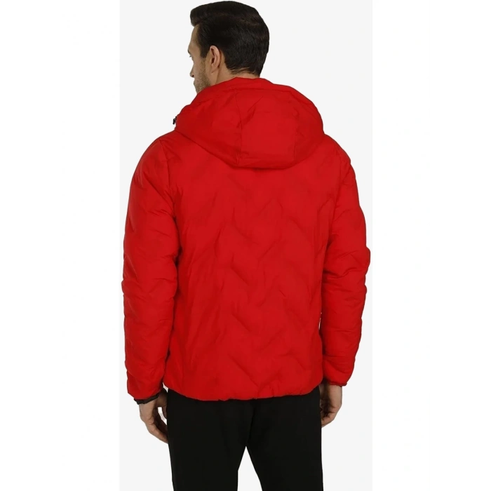 Lumberjack A10139863408010 Erkek Kırmızı Mont