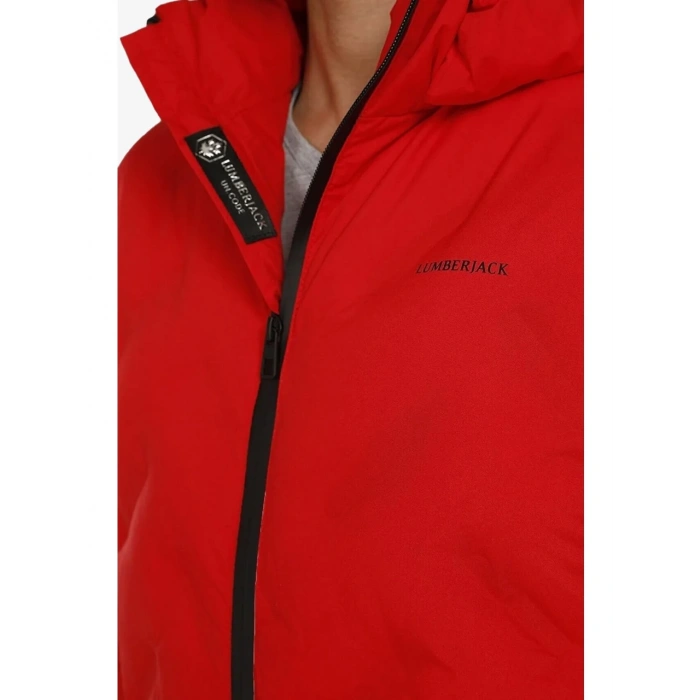 Lumberjack A10139863408010 Erkek Kırmızı Mont
