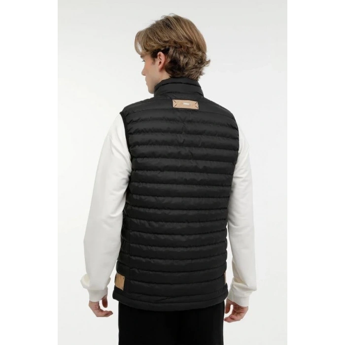 Lumberjack A10174284908011 Siyah Erkek Yelek