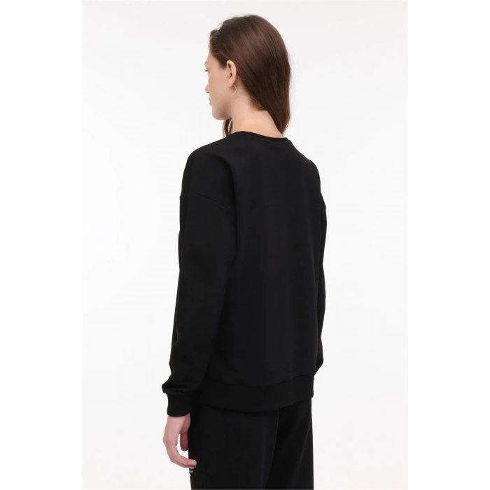 Lumberjack A10178487708010 Wb Anna 16 4Pr Sıyah Kadın Orme Sweatshırt