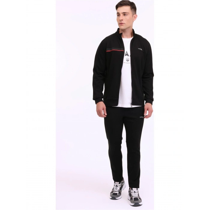 Lumberjack A10188807108010 4W Ml Renato 18Itl1013 4Pr Sıyah Erkek Sweatshırt