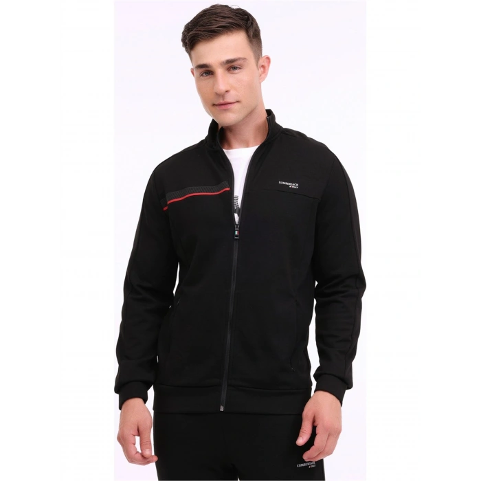 Lumberjack A10188807108010 4W Ml Renato 18Itl1013 4Pr Sıyah Erkek Sweatshırt