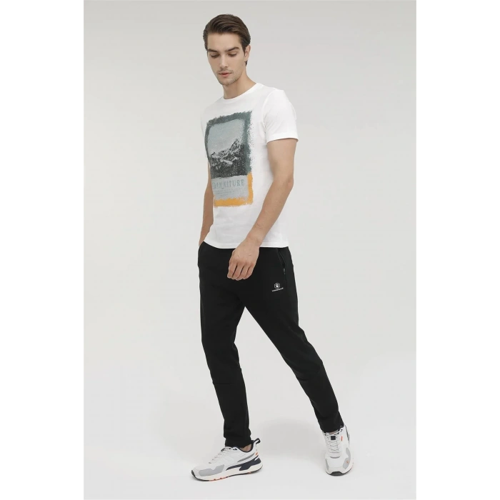 Lumberjack A10188935208010 4W Mb Ct05 Jogger 4Pr Sıyah Erkek Esofman Alt