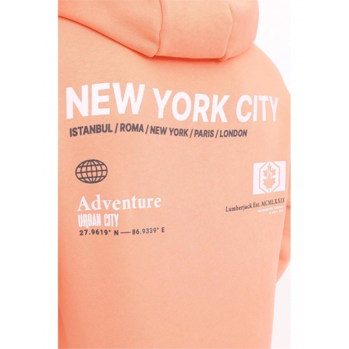 Lumberjack A10188952108010 4W Ml Greys 17Urb2015 4Pr Somon Erkek Kapsonlu Sweatshırt