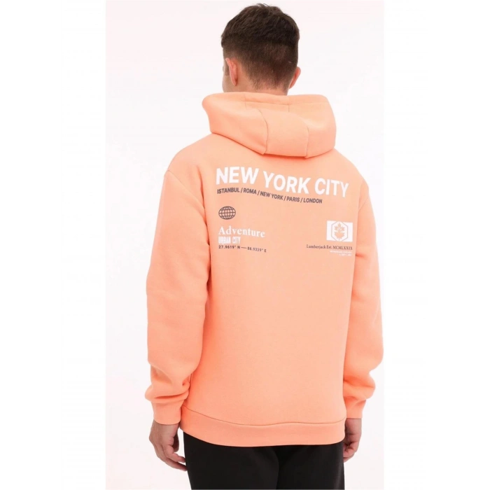 Lumberjack A10188952108010 4W Ml Greys 17Urb2015 4Pr Somon Erkek Kapsonlu Sweatshırt