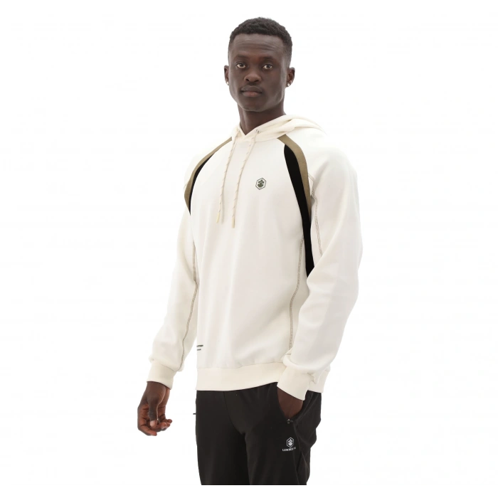 Lumberjack A10189292208010 Erkek Sweatshirt Beyaz