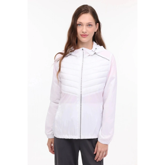 Lumberjack WL GINNY 8TRF012-S 4PR A10174486808010 Beyaz Kadın Yağmurluk