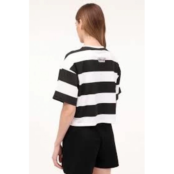 LUMBERJACK WL LIMA 11GFL977 4FX Ekru Kadın Kısa Kol T-Shirt 101643415