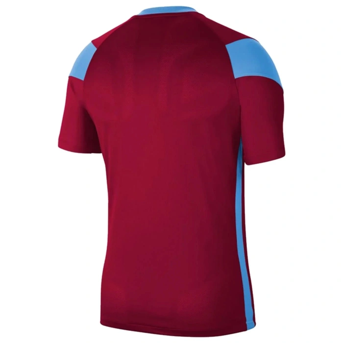 Nike Dri-Fit Erkek CW3826-677 Bordo Mavi Futbol Tişört