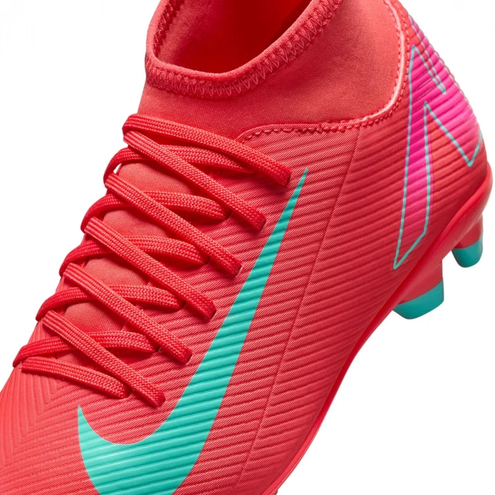 Nike Mercurial Jr Superfly 10 Club Fg/Mg Çocuk Kırmızı Futbol Krampon FQ8318-800