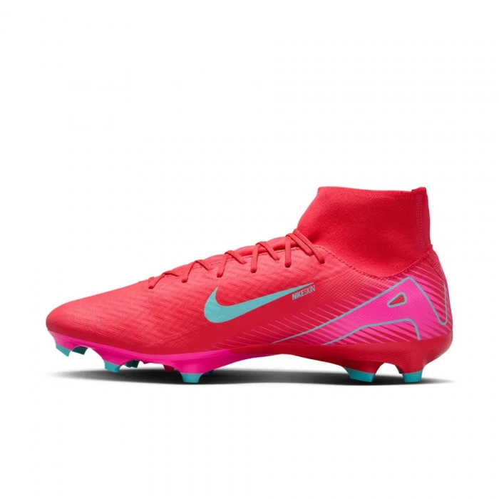 Nike Mercurial Zoom Superfly 10 Acad Fg/Mg Erkek Kırmızı Futbol Krampon FQ1456-800