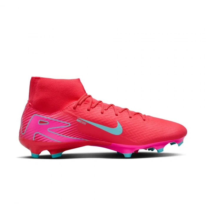 Nike Mercurial Zoom Superfly 10 Acad Fg/Mg Erkek Kırmızı Futbol Krampon FQ1456-800