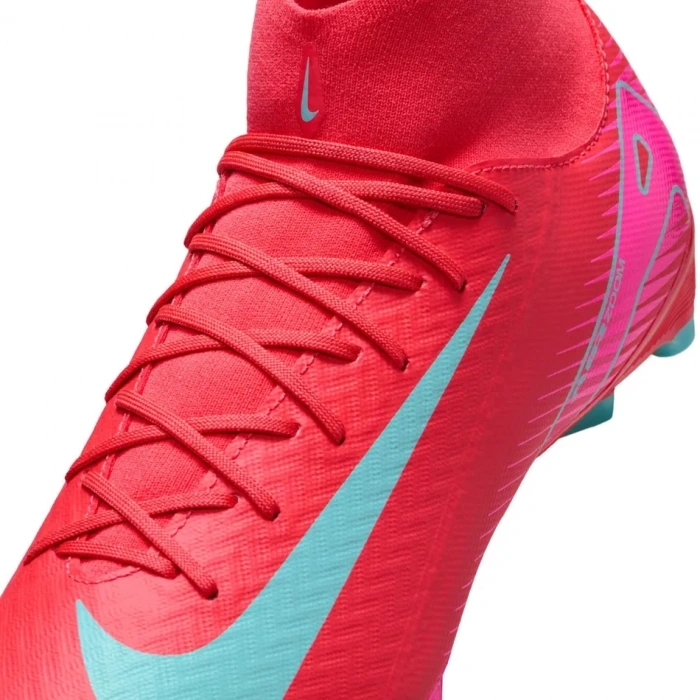Nike Mercurial Zoom Superfly 10 Acad Fg/Mg Erkek Kırmızı Futbol Krampon FQ1456-800