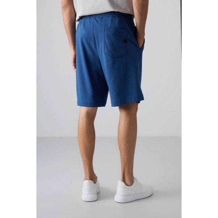 TOMMY LIFE Parlament Pamuklu Kalın Yumuşak Dokulu Comfort Fit Basic Erkek Şort - 81260