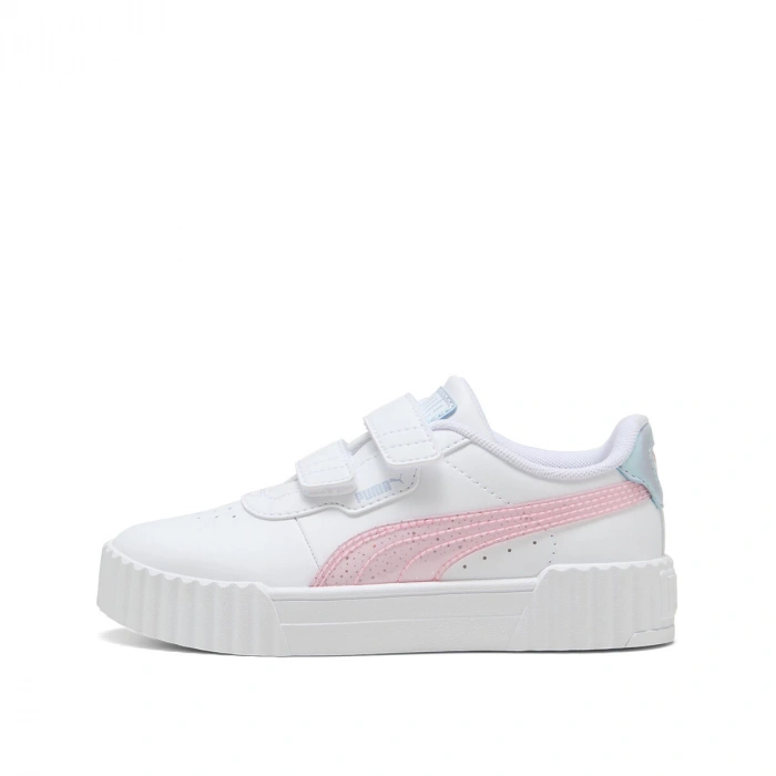 Puma Carina 3.0 Blurry Dreams V Kız Çocuk Beyaz Sneaker 40060901