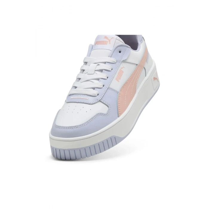 Puma Carina Street Sneaker Kadın Beyaz/Gül Rengi 38939040