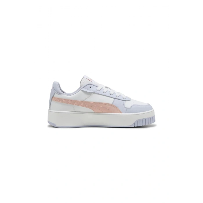 Puma Carina Street Sneaker Kadın Beyaz/Gül Rengi 38939040