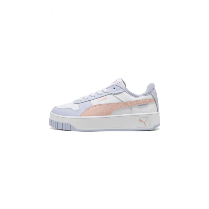 Puma Carina Street Sneaker Kadın Beyaz/Gül Rengi 38939040