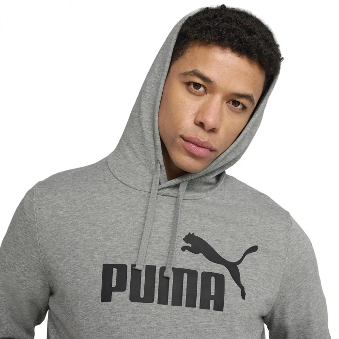Puma Ess No. 1 Logo Erkek Sweatshirt Gri 68257203