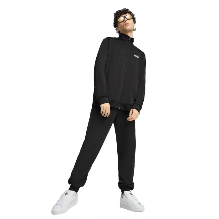 Puma Ess Poly Suit Erkek Günlük Eşofman Takımı Siyah 68484701