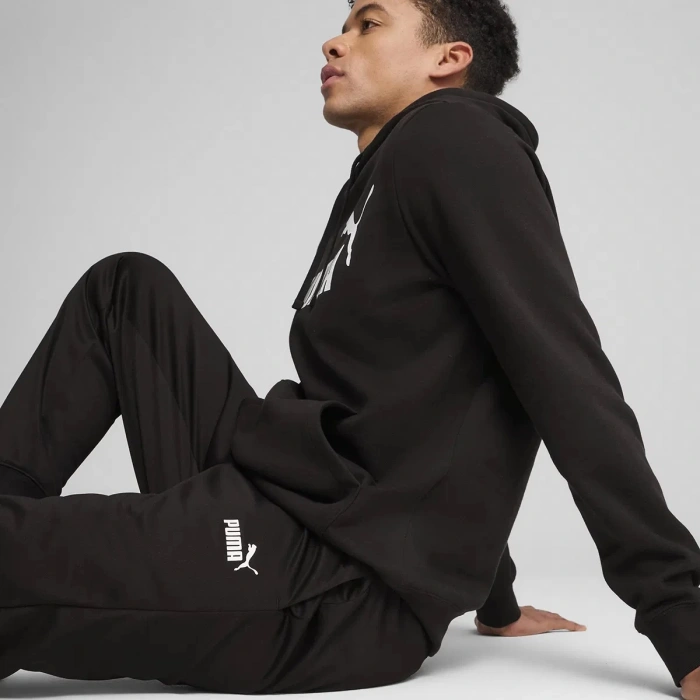 Puma Essential No.1 Logo Erkek Siyah Günlük Stil Eşofman Altı 68264801