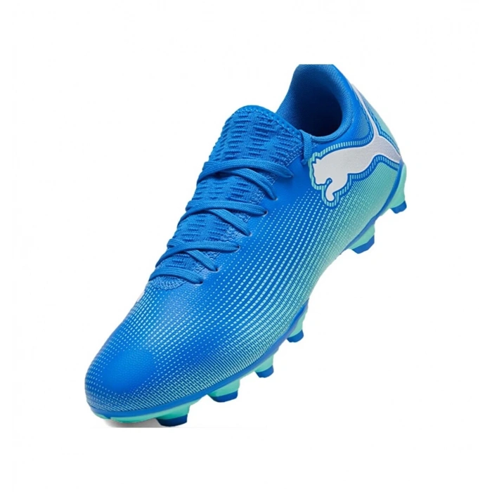 Puma Future 7 Play Fg/Ag Erkek Mavi Futbol Krampon 10793901