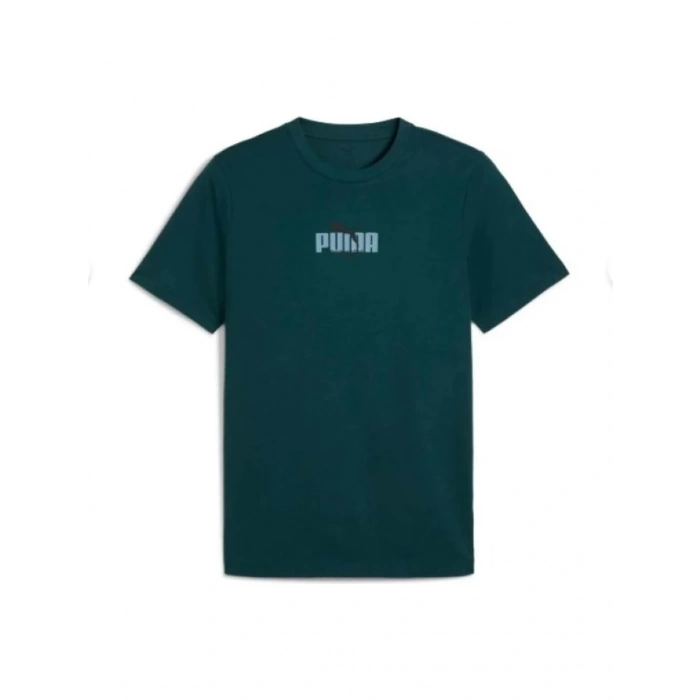 Puma Graphic Tee Baskılı Günlük T-Shirt Yeşil 68803275