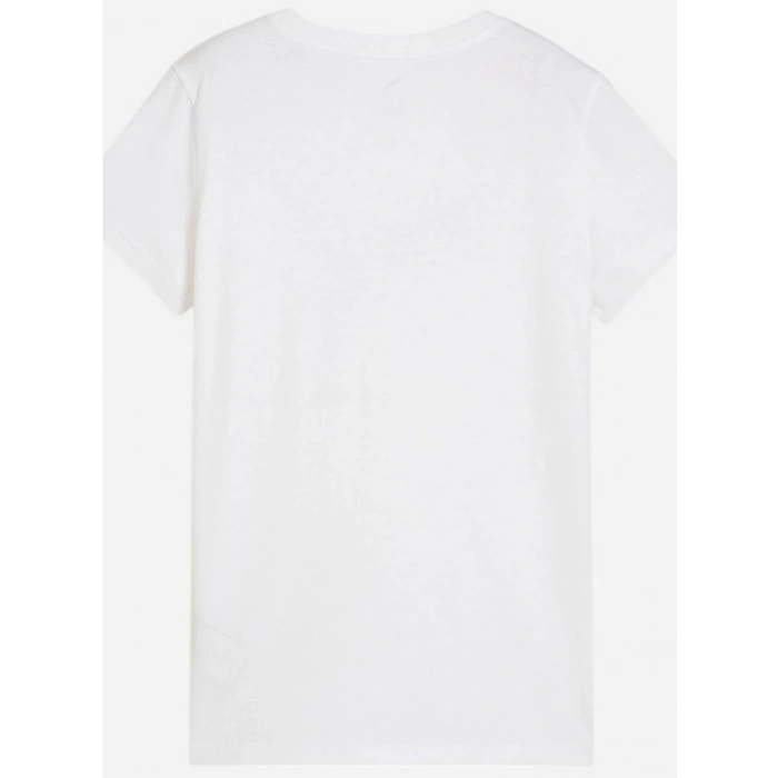 Puma Graphics Floral Cat Logo Beyaz Kadın Tişört 68508102