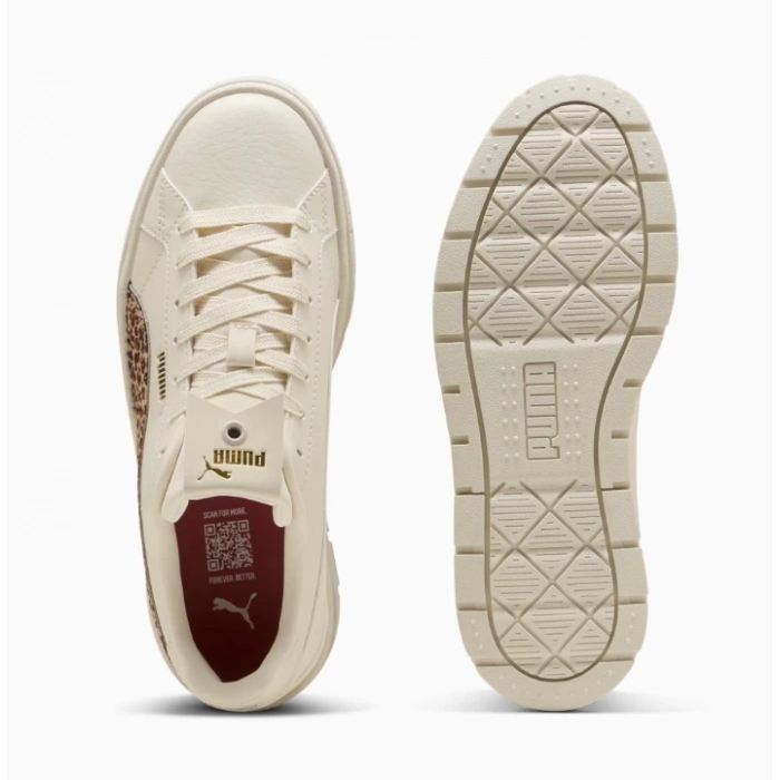 Puma Karmen II Animal Flair Kadın Sneaker Ayakkabı Bej 40264501