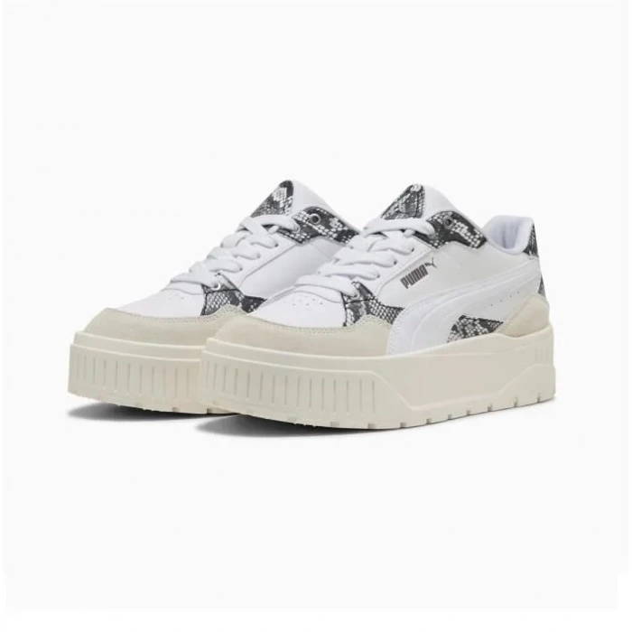Puma Karmen II Idol Snake Chic Kadın Sneakers Beyaz 40039501