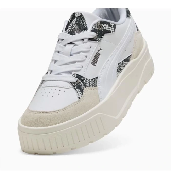 Puma Karmen II Idol Snake Chic Kadın Sneakers Beyaz 40039501