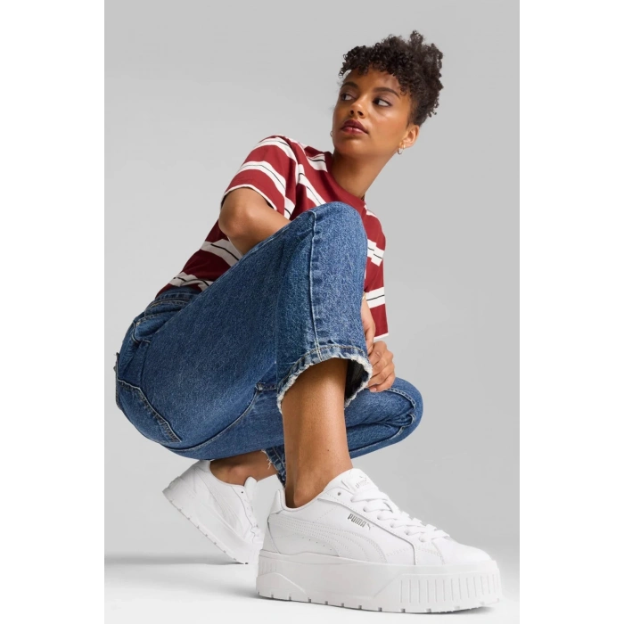 Puma Karmen II L Kadın Beyaz Sneaker 39745602