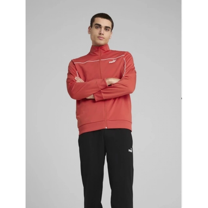 Puma Poly Piping Suit Kırmızı Ateş Erkek Eşofman Takımı 68485215