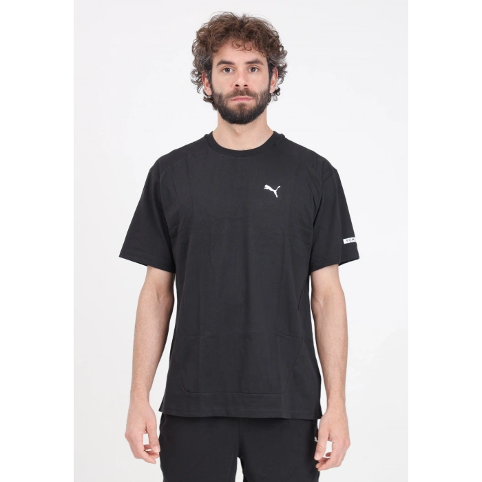 Puma Rad/Cal Erkek Siyah Günlük Stil T-Shirt 67891301