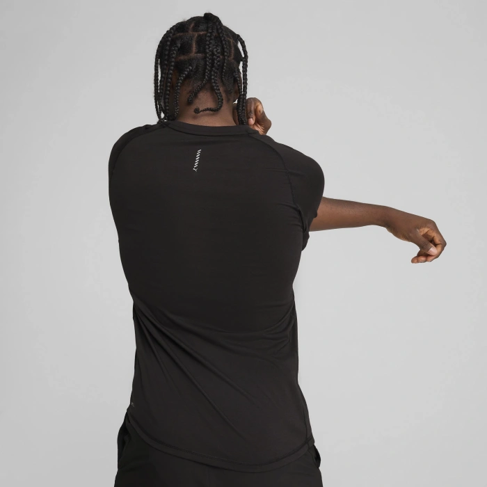 Puma Run Tri-Blend Siyah Erkek Tişörtü 52660301