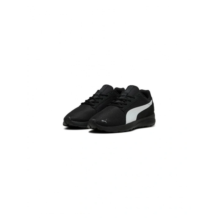 Puma Softrıde Cosmıc Lt Black Whıte Unisex Sneaker 40023501