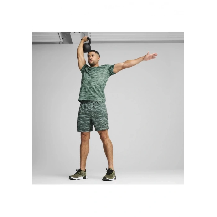 Puma Tad Essentials Aop Tee Erkek Spor Tişört Yeşil 52671830