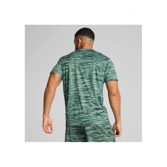 Puma Tad Essentials Aop Tee Erkek Spor Tişört Yeşil 52671830