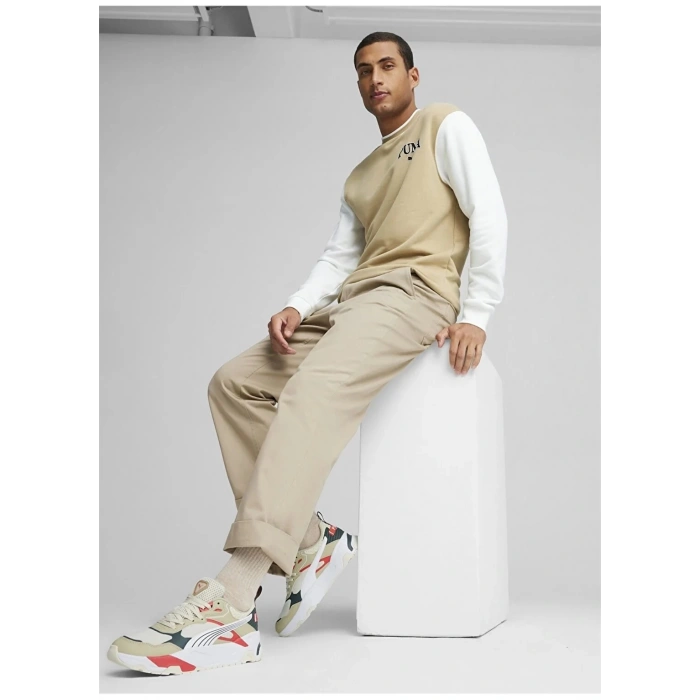 Puma Trinity Erkek Bej Sneaker Ayakkabı 39526201