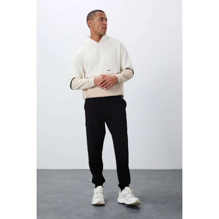 Tommy Life Erkek Alt Eşofman Siyah 84652