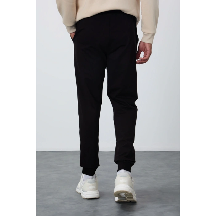 Tommy Life Erkek Alt Eşofman Siyah 84652