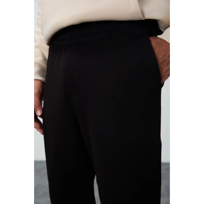 Tommy Life Erkek Alt Eşofman Siyah 84652