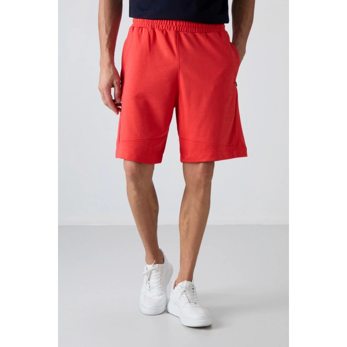 Tommy Life Fiesta Pamuklu Kalın Yumuşak Dokulu Comfort Fit Baskılı Erkek Şort - 81265