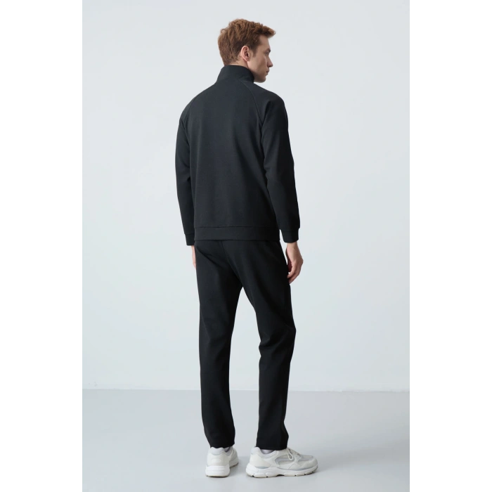 Tommy Life Klasik Paça Erkek Eşofman Takımı Siyah 85113