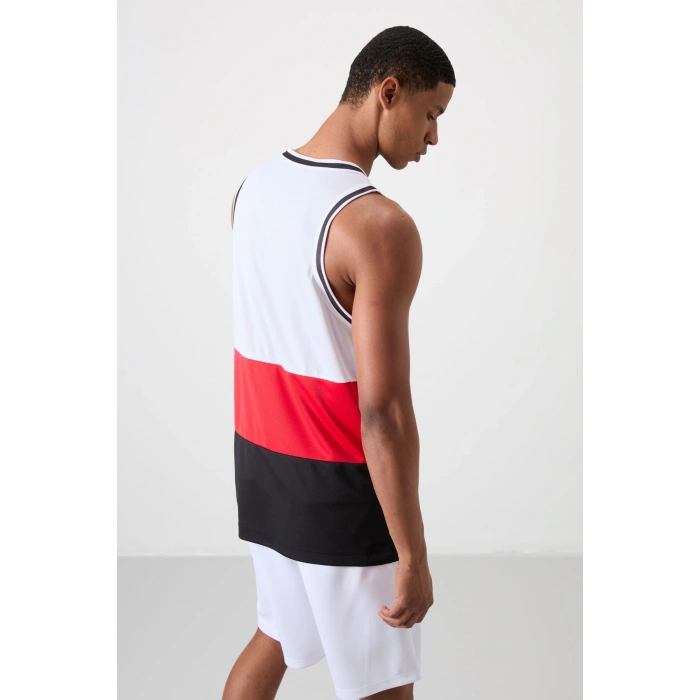 Tommy Life Nefes Alan Dokulu İnce Esnek Standart Fit Erkek Basketbol Atlet - 88395