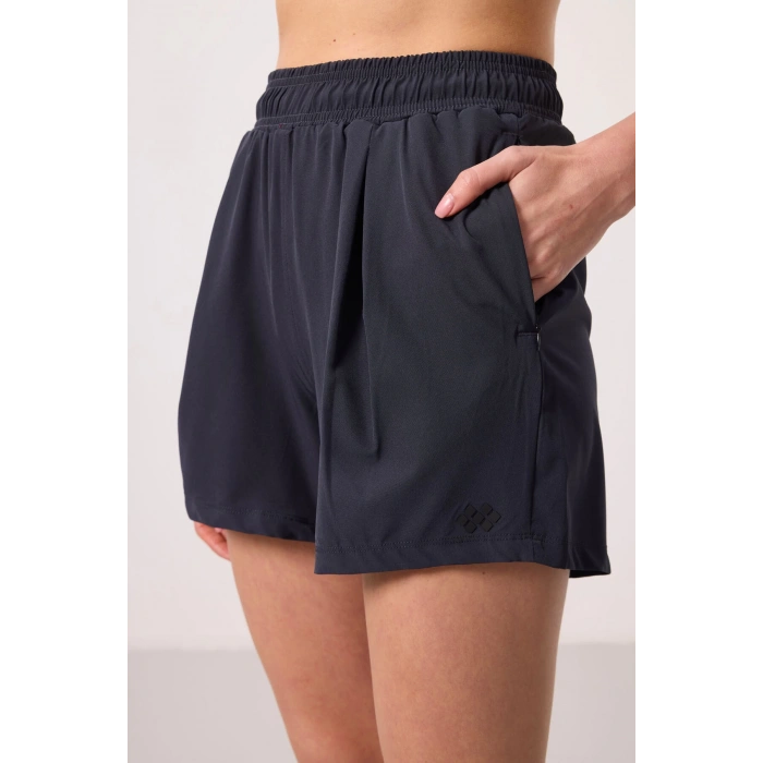 Tommy Life Rahat Form Kadın Şort Siyah 91014